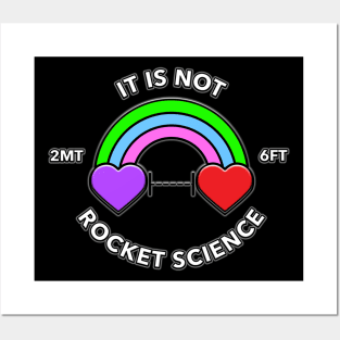 It Is Not Rocket Science Hearts Posters and Art